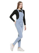 Load image into Gallery viewer, Women's Denim Dungaree - Morning Blue