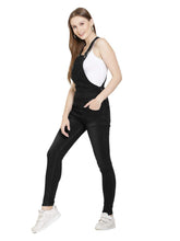 Load image into Gallery viewer, Women&#39;s Denim Dungaree - Black