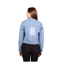 Load image into Gallery viewer, Women&#39;s Denim Jacket - Morning Blue